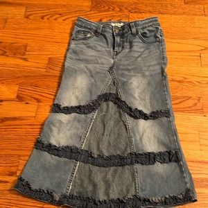 Jean skirt